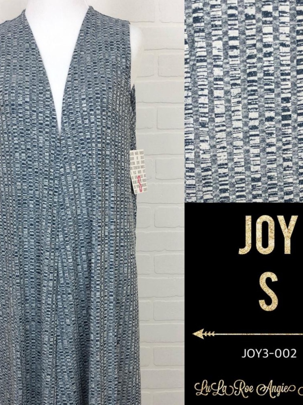 LuLaRoe Joy Long Vest